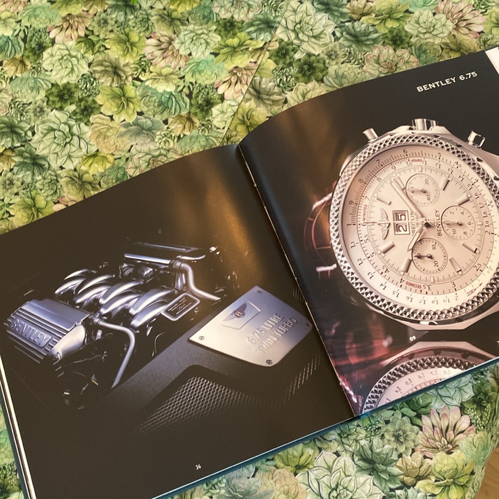 Breitling for Bentley Hard covered timepiece catalog book - Picture 5 of 11